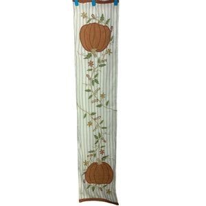 Family Gatherings 16x72‎ Fall Pumpkin With Vines Cotton Table Runner